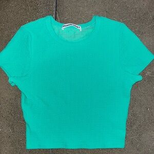 Alexander Wang Embossed Logo Tee